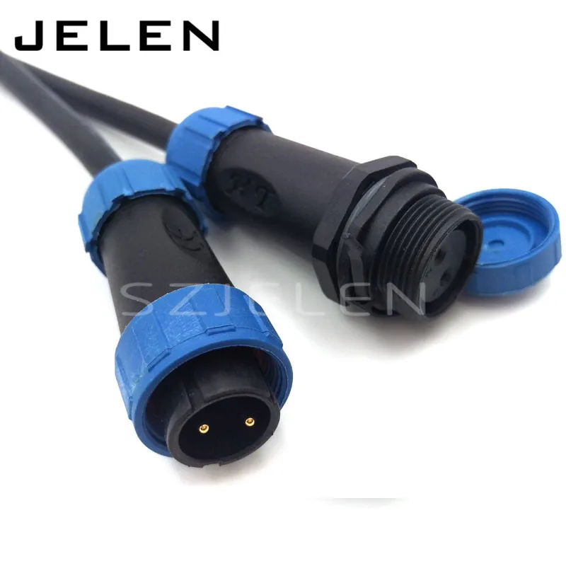 

SY1710/SY1711, 2 pin waterproof connector,IP68 LED power connections, electrical connectors Plug and socket