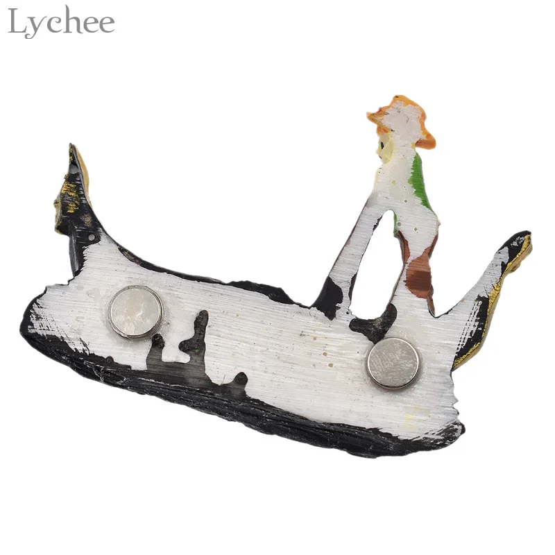 Магнит на холодильник Lychee Life туристический сувенир магнитная наклейка ручной
