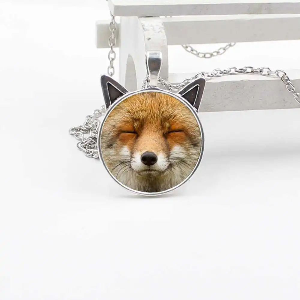 Оптовая продажа модные новые милые стеклянные подвески в виде кошачьих ушей