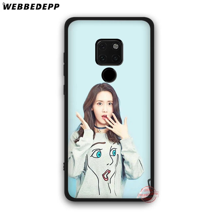 WEBBEDEPP Snsd Girls' Generation Taeyeon Soft Case for Huawei Mate 30 10 20 Pro Lite Nova 2i 3 3i 4 5i 2 Cases | Мобильные