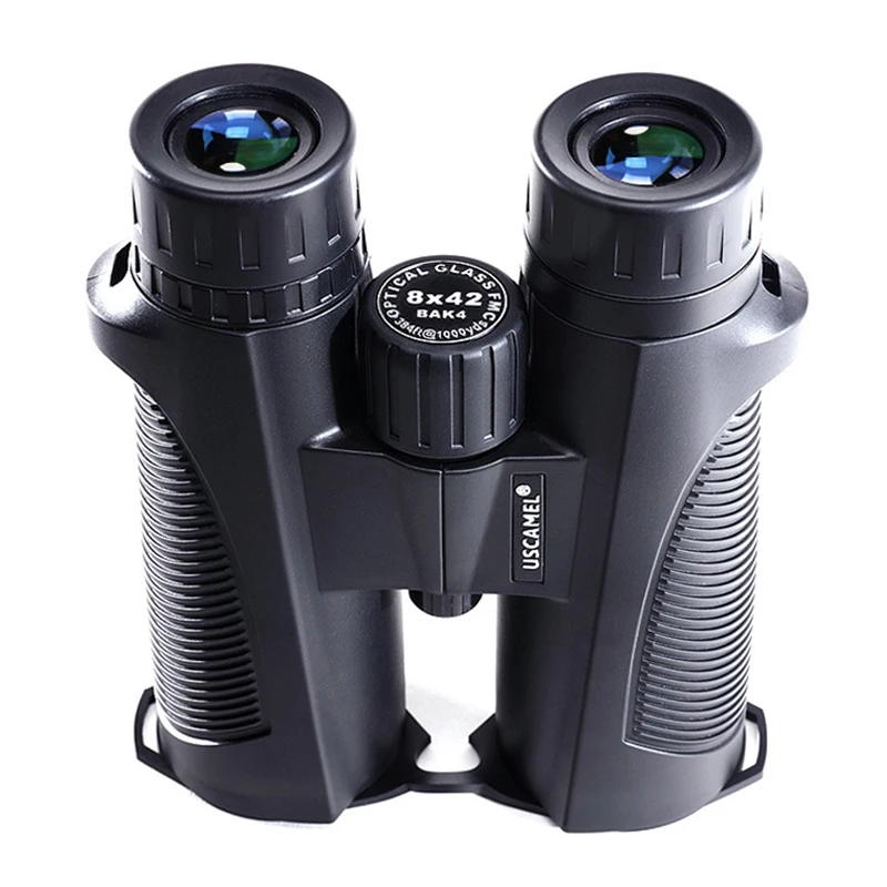 USCAMEL 8x42 10x42 компактный бинокль для наблюдения за птицами водонепроницаемый Bak4