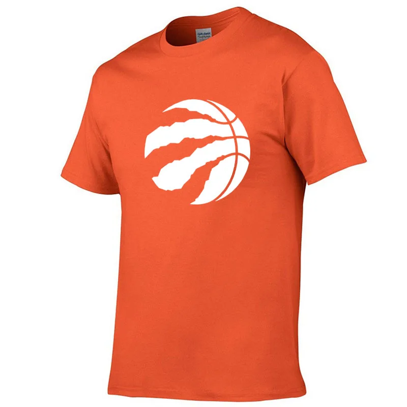 Orange-White Стиль Toronto Leonard свитер Raptors мужская футболка Летняя Повседневная футболка мужская футболка забавная футболка camisetas hombre - Color: Orange-White