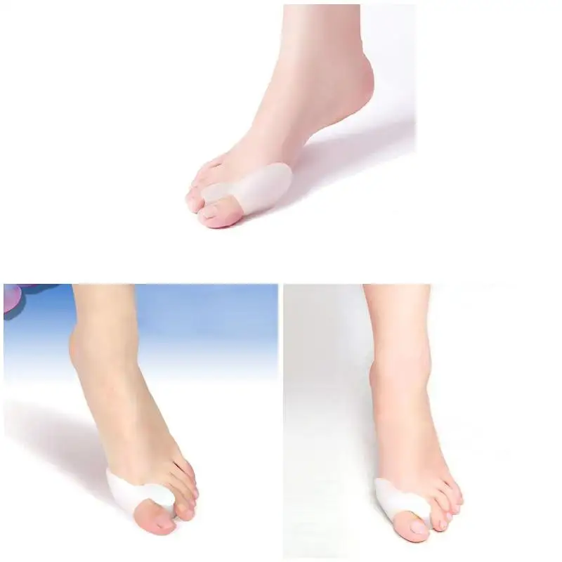 2 шт. силиконовый гель для ног ортопедический валик большого пальца протектор Bunion