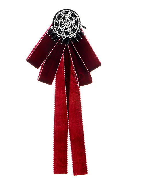 E43057 brooch Жини Новое поступление винтажные ленты большие броши «бант» булавки с Пчелой для женщин бабочка брошь галстук аксессуары для одежды - Окраска металла: E43057 brooch