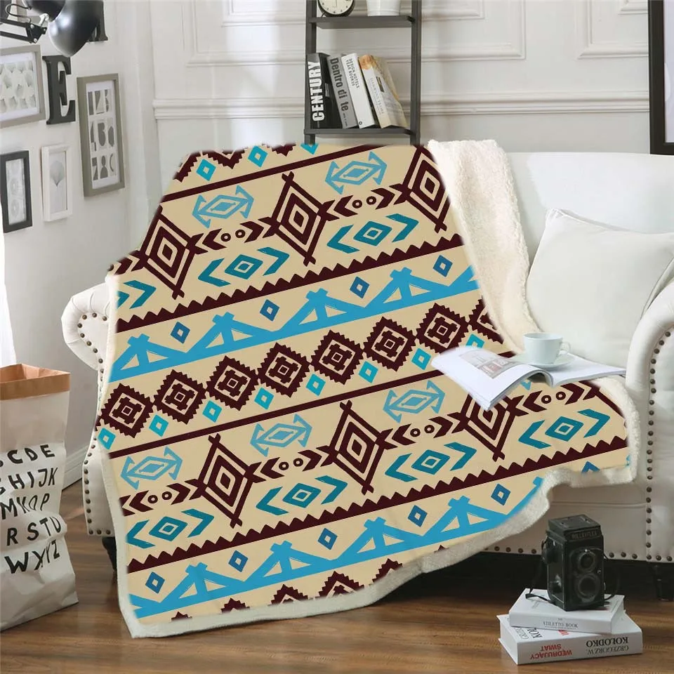 Одеяло для кровати Mandala by Brizbazaar черно-белое покрывало с цветами загадочная