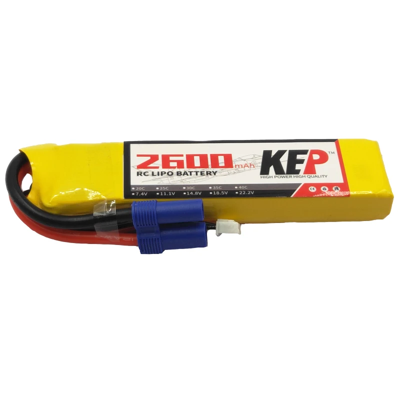 Нано RC игрушки LiPo батарея 2S 7 4 V 2600mAh 30C 40C для квадрокоптера вертолета автомобиля