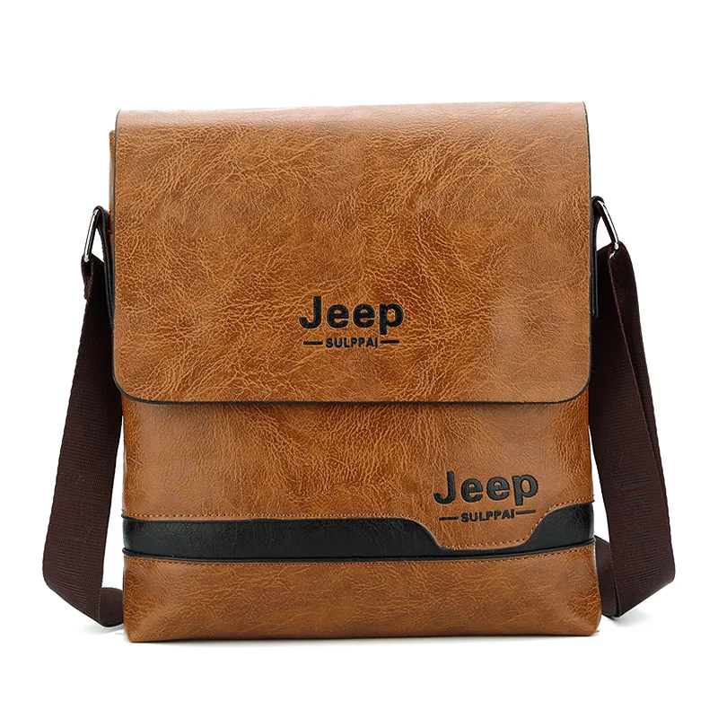 JEEP Sulppai мужская сумка-мессенджер из искусственной кожи портфель дизайнерские