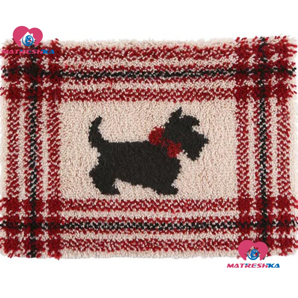 

Latch Hook Rug Kits"cat"carpet embroidery kit Crocheting accessories needle for carpet embroidery Foamiran for crafts crochet