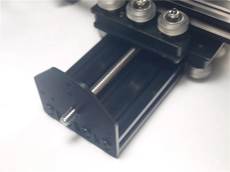 DIY V-Slot Nema 23 свинцовые винтовые приводы и простая X/Y настольная система Комплект 250 мм 2080 v-slot профиль