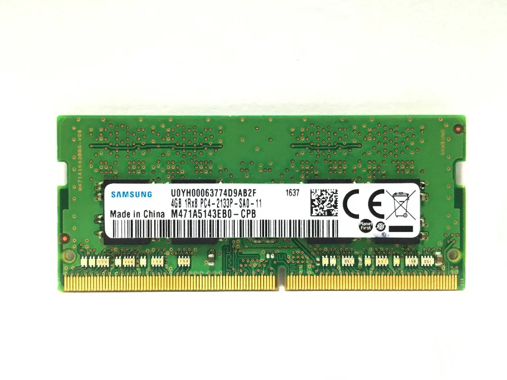 Оперативная память Samsung для ноутбука ddr4 8 ГБ 4 16 PC4 2133 МГц или 2400 2666 2400T 2133P в Память