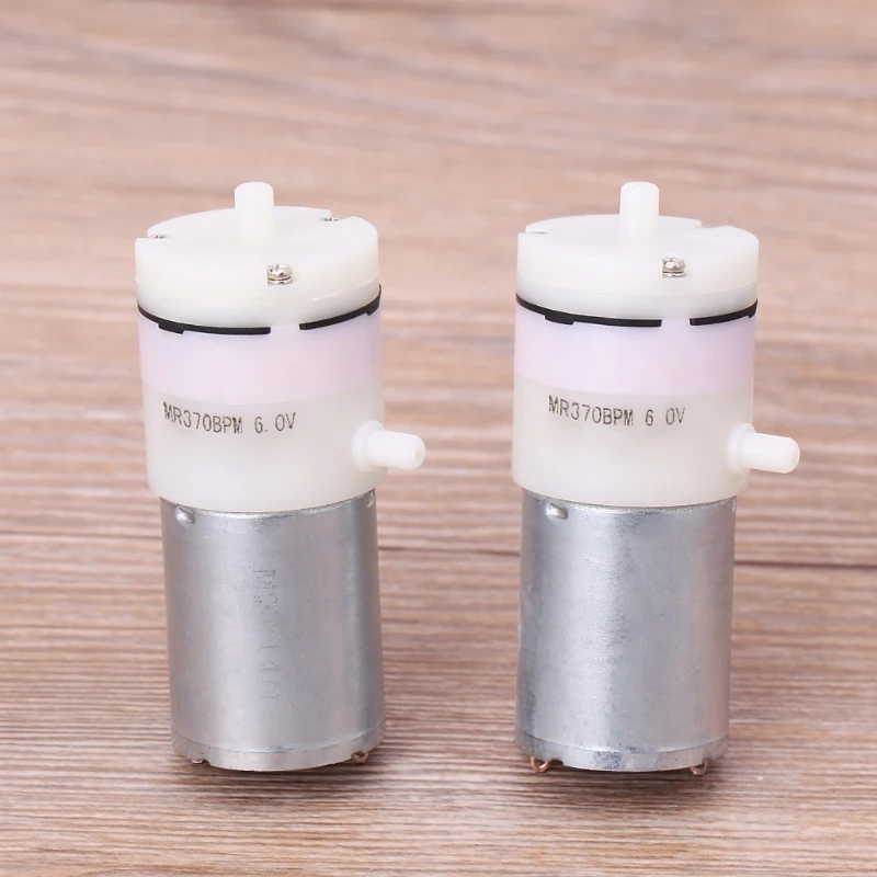 2x DC 3V 6V 5V 370 микро мини воздушный насос вакуумный для аквариума кислородные насосы