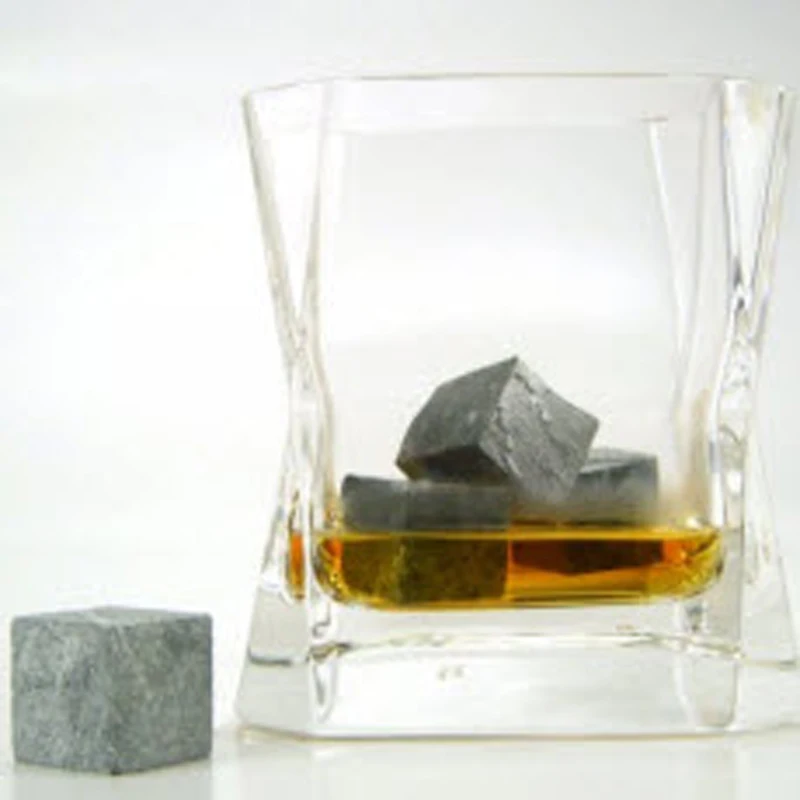 Стакан для виски камень 9 шт. в комплекте бархатный мешок 4 Цвета 50 компл./лот Виски