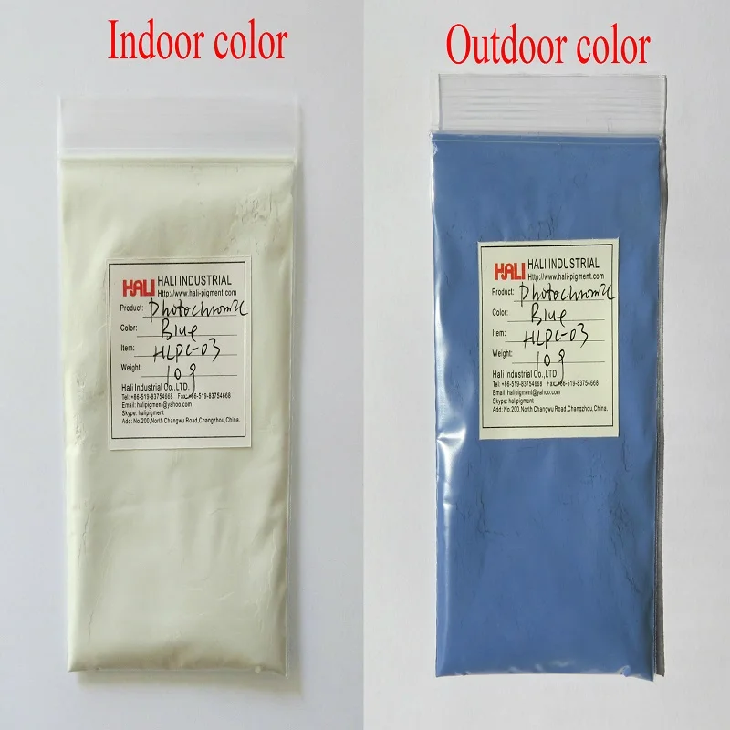 Фотохромный пигментный порошок солнечный активный пигмент чувствительный