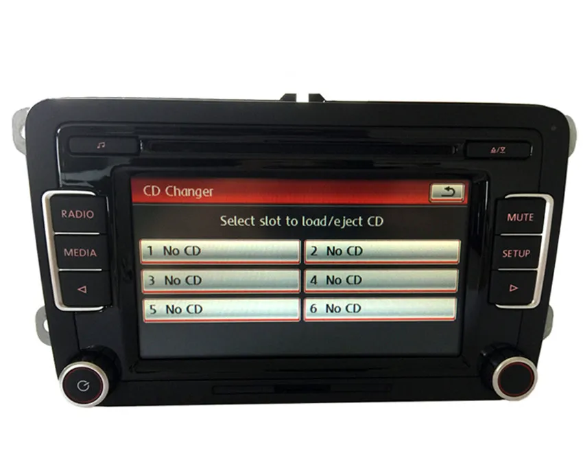 Vagbase RCD510 VW оригинальный автомобиль MP3 SD USB Радио Стерео радио с кодом для Golf 5 6 Jetta CC