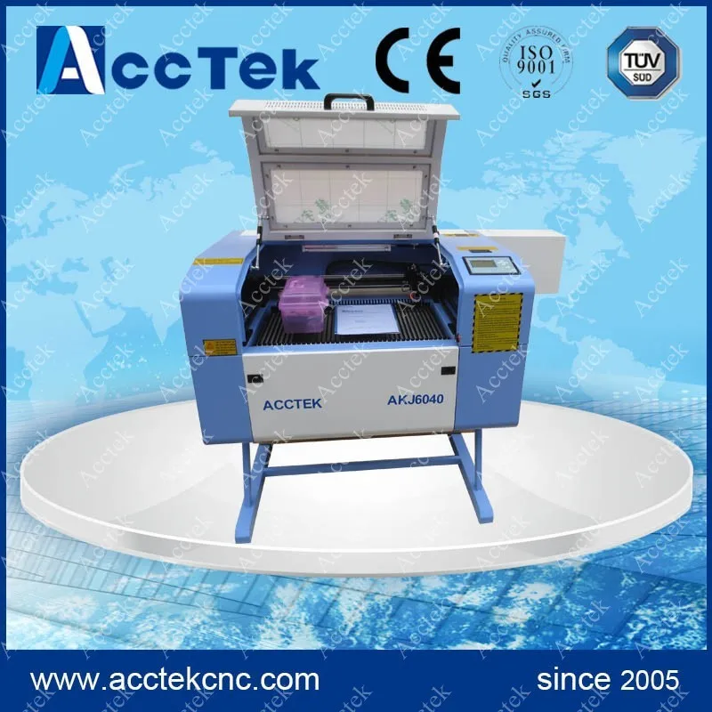 

Wholesale AKJ6040 cnc 60w co2 laser machine/60w laser engraving machine