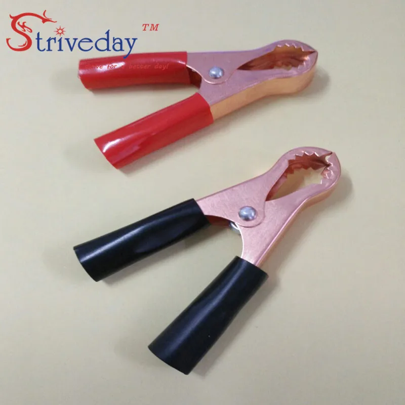 10 шт./пакет с круглым носком зубами зажимы типа крокодил зажим для автомобильного