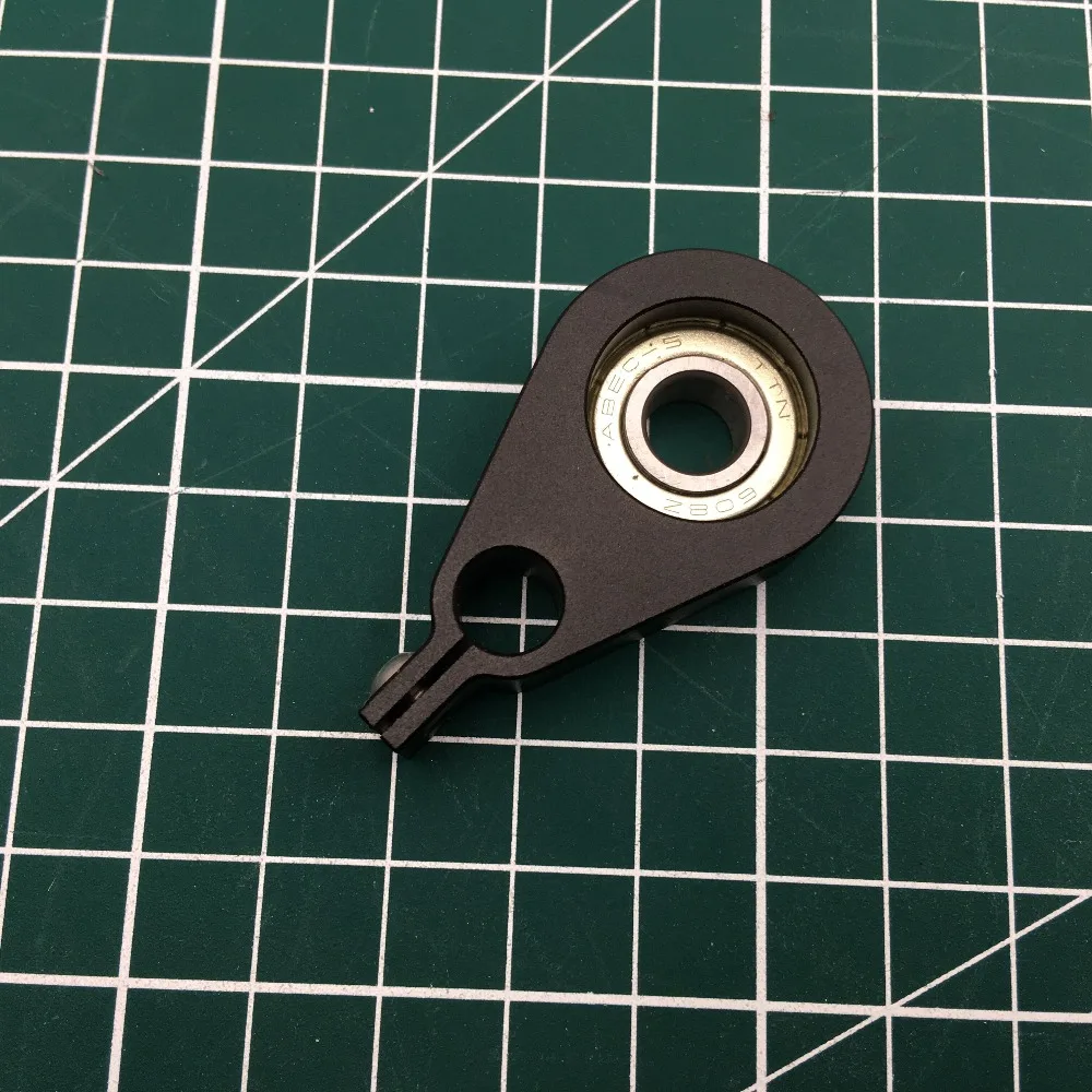 Черная Алюминиевая противоскользящая пластина для 3D принтера Anet A8 обновленный
