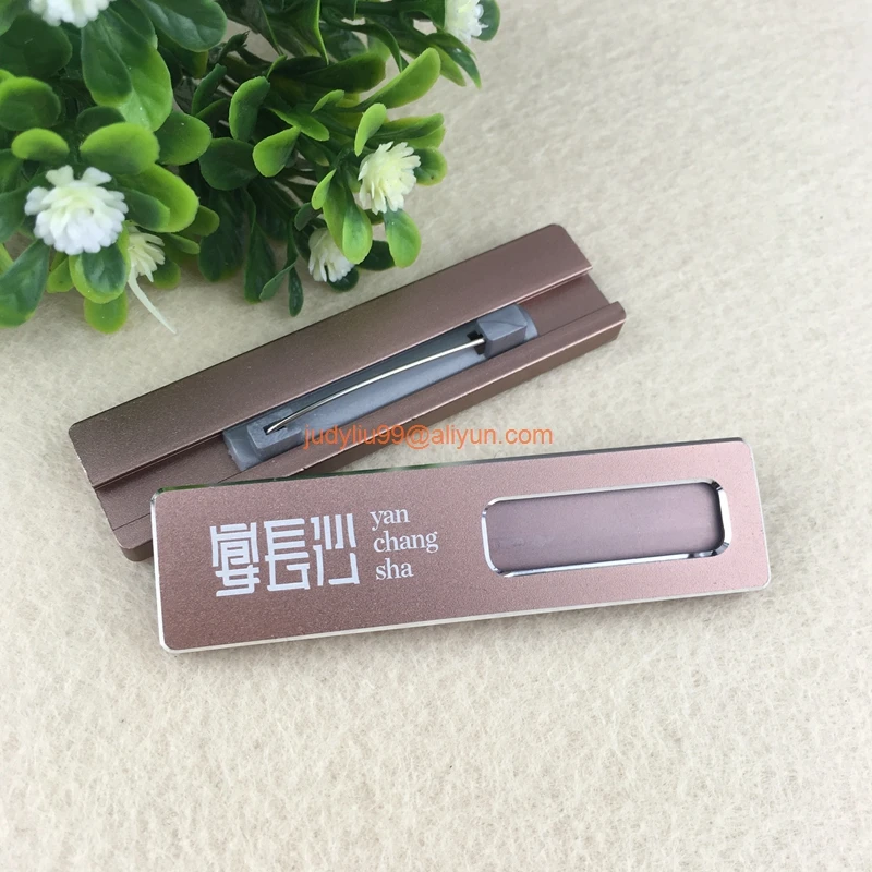 10 шт. заказной лазерный логотип Имя персонала ярлыки пользовательские