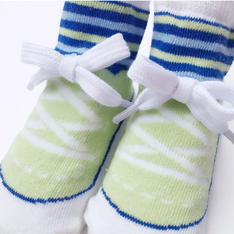 Детские носки New Born Спорт Стиль тапки для новорожденных мальчиков Штаны девочек с