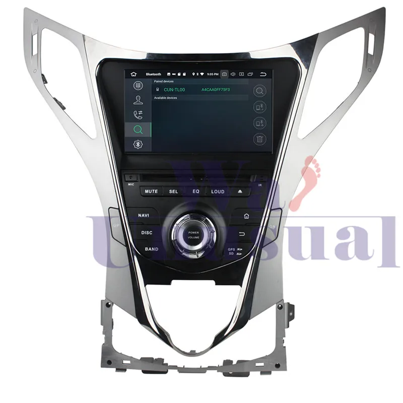 WANUSUAL Octa Core Android 9.0 Car DVD Autovideo Player For Hyundai AZERA Grandeur HG I55 2011-2012 GPS Navigation 2Din | Автомобили и