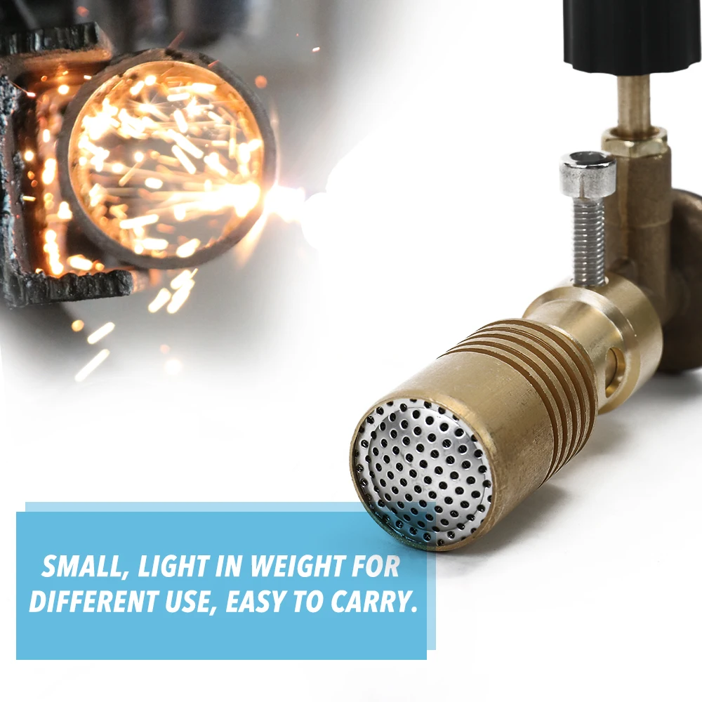 Легкий Регулируемый медный наконечник устройства пламени многофункциональный
