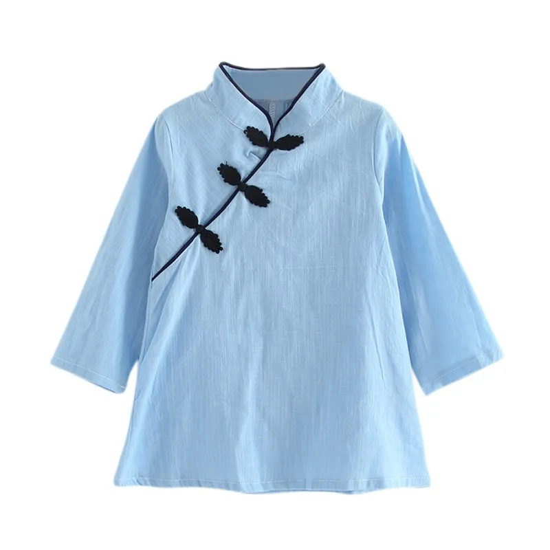 Детская одежда платье для девочек в китайском стиле Cheongsam летнее От 1 до 5 лет