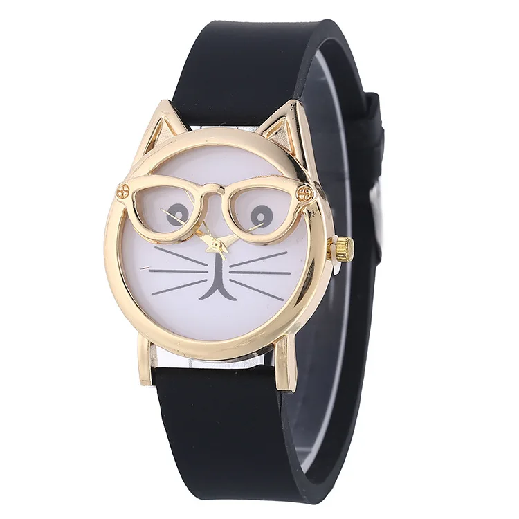 Xg368 силиконовые Для женщин Кварцевые наручные часы Детские модные Карамельный