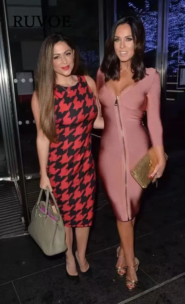 Зимнее облегающее платье-футляр вечерние сексуальные платья с длинным рукавом