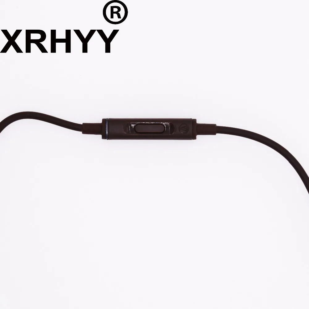Xrhyy Замена Встроенный пульт шнур управления аудио кабель с микрофоном для аудиотехника ATH-MSR7 sony MUC-S12SM1 MDR-1A наушники