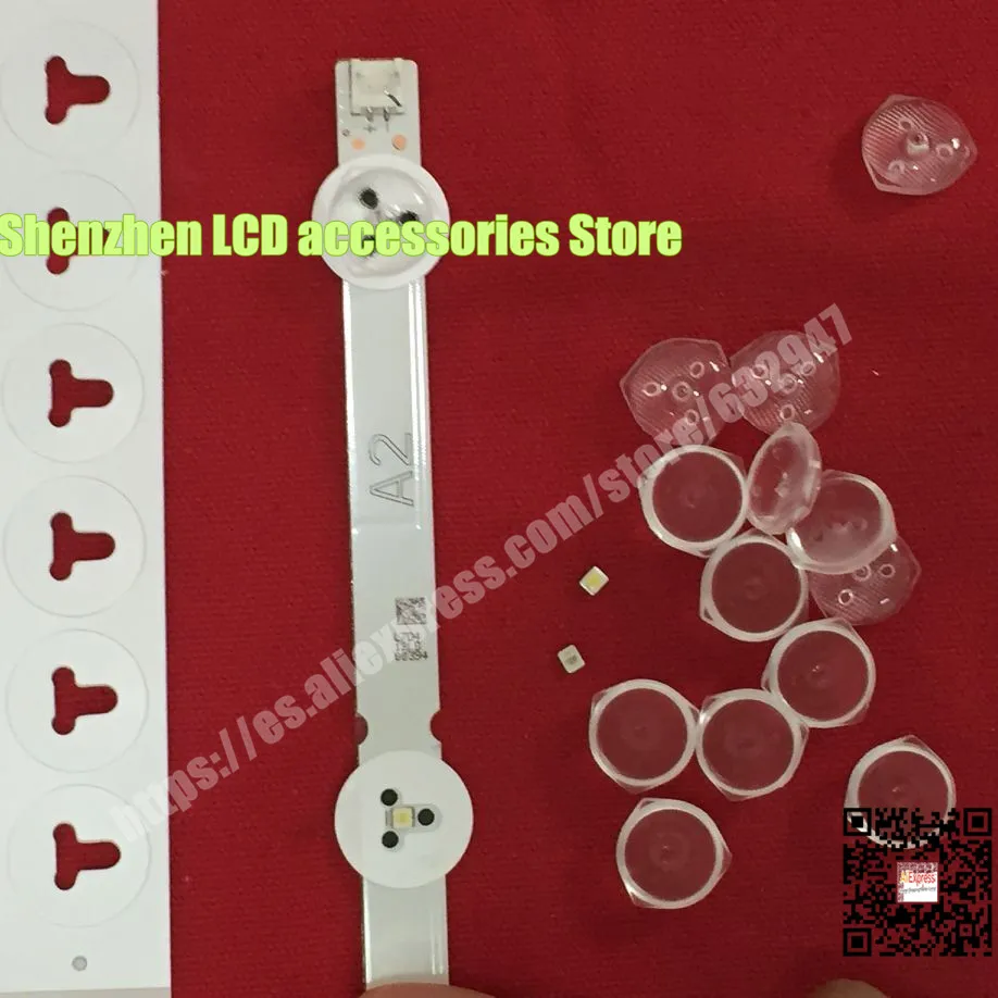 275piece/lot LED Backlight 1210 3528 2835 3V for LG 32 inch LCD TV B1 B2 LG32MB24 6916L-1437A 6916L-1438A | Электроника