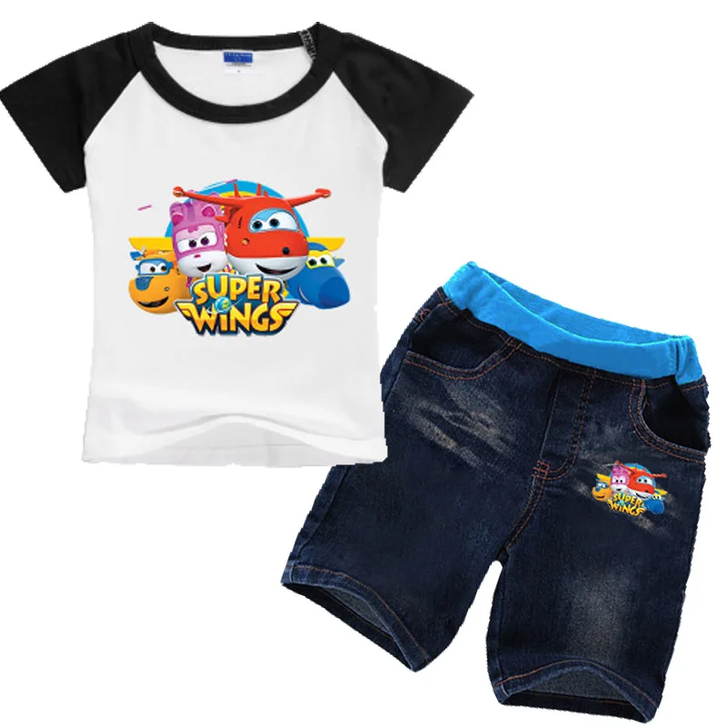 Z &amp Y 2-16Years 2019 лeтo кoмплeкт oдeжды для дeвoчeк с рисунками героев из мультфильма Супер