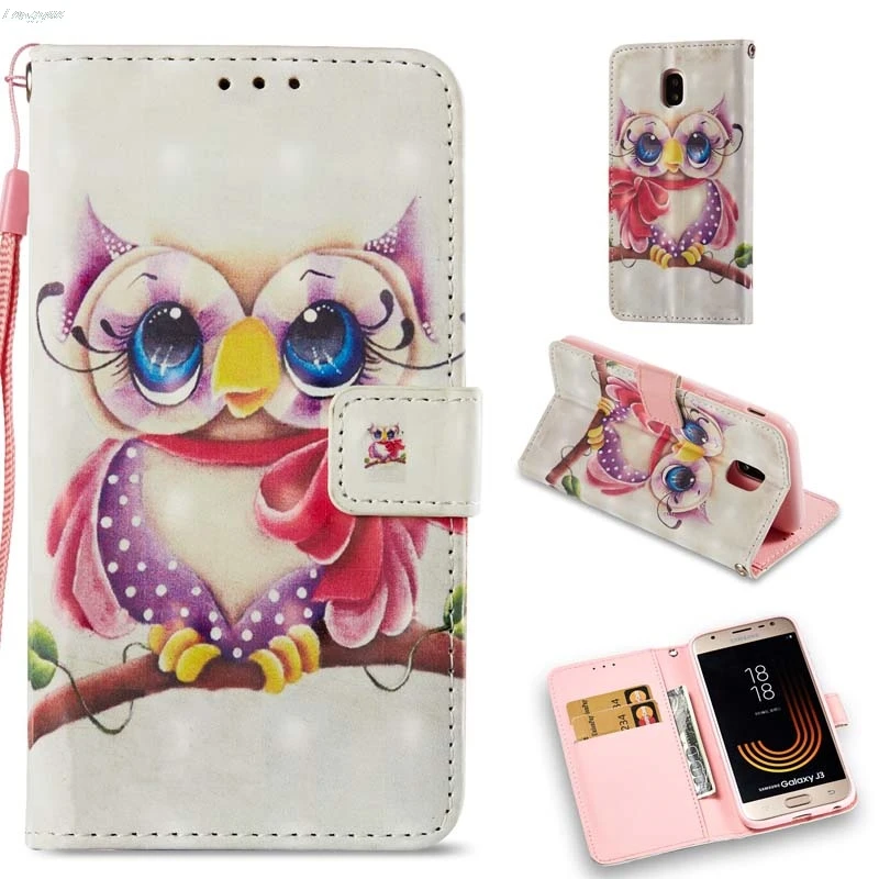 for Samsung Galaxy J3-2017 J330f SM-J330L SM-J330FN SM-J330G/DS Cover J3 Pro j330 SM-J330F/DS J3300 Case Flip Phone | Мобильные