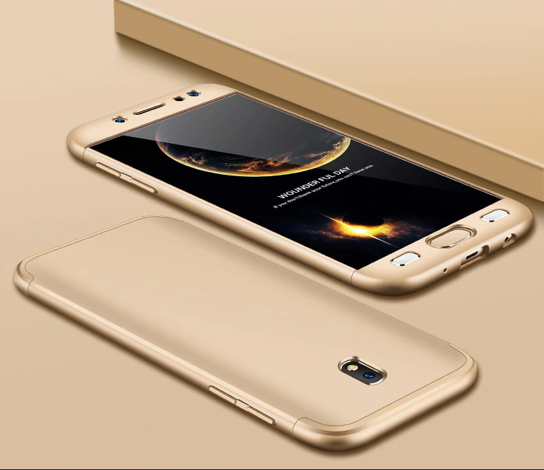 BONVAN 3 в 1, полный защитный чехол для samsung Galaxy J7, J5, J3 Pro, J7Pro, жесткий чехол с эффектом потертости для samsung j7, европейская версия, чехол