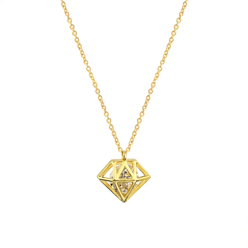 GORGEOUS TALE Best Friend Friendship Gift Stainless Steel Gold Chain For Men Cone Necklace Women Colour Collares Mujer | Украшения и