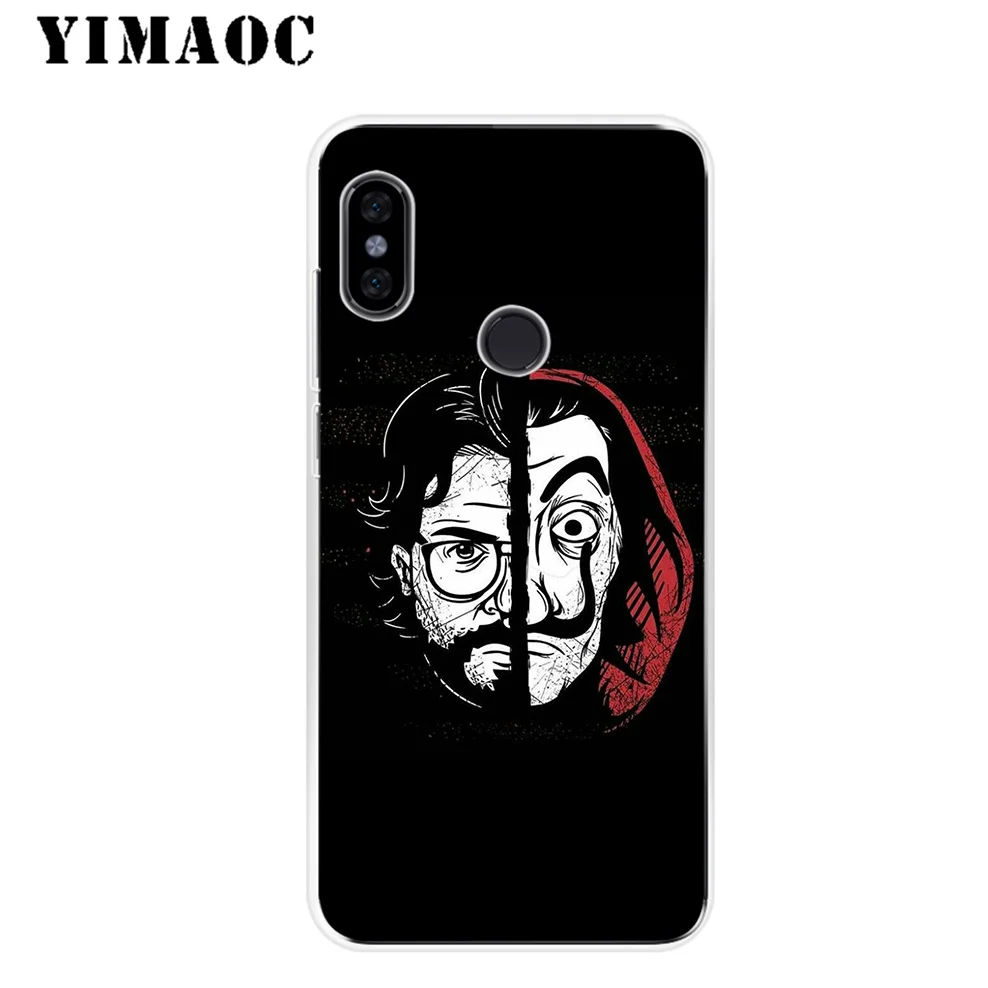 Yimaoc La Casa De Papel ТВ Мягкий силиконовый чехол для телефона Xiaomi Redmi 6 6A 5A 5 S2 Puls Note 7 4X4 4A