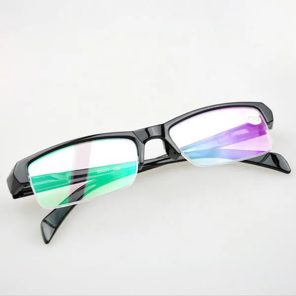 

Solid Unisex Half Plastic Frames Optical Glasses Student Eyeglasses FrameMyopia Prescription Reading Glasses Women Men oculos