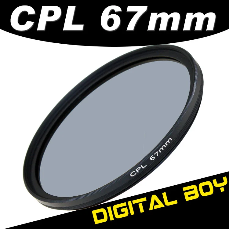 1 шт. Digital Boy 67 мм CPL Циркулярный Поляризационный C PL Фильтр объектива для Canon 18 135 70 200