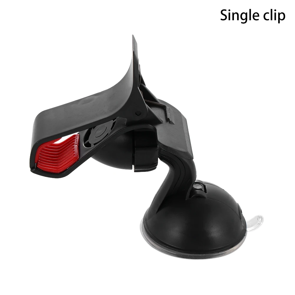 Black 02 1PC 360 Degree Adjustable Auto Mobile Phone Stand Car Holder Dashboard Windshield Bracket for Universal Smartphone Accessories - Цвет: Black 02