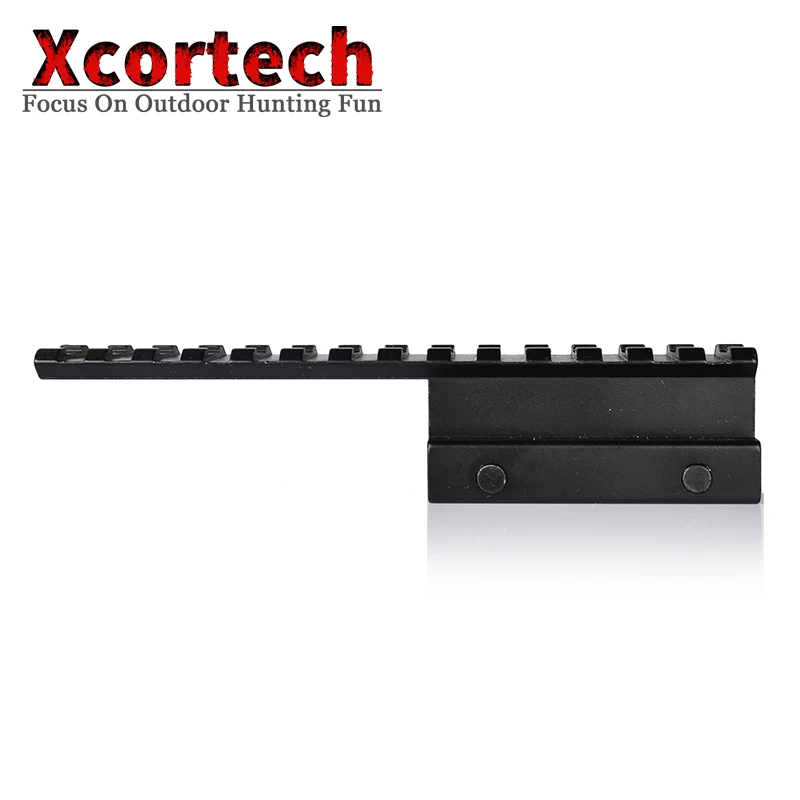 Тактический 3/4 &quotRiser Scope Mount Base Flat top Picatinny Rails Riser Extended Long 20 мм Weaver Rail для AR15 Carbine