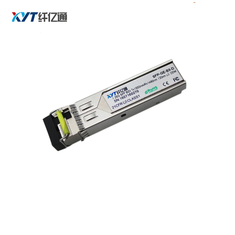 1 пара горячего подключения SFP 1490Tx/1550Rx (1550Tx/1490Rx) 155 Мб/с 120 км Трансивер с DDM|sfp