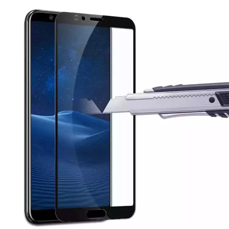 Защитное стекло Honor 10 для Huawei Hono View V10 закаленное экрана с полным