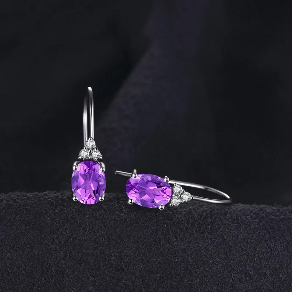 Jewelrypalace 100% стерлингового серебра 925 2.2ct Овальный создания Александрит сапфир