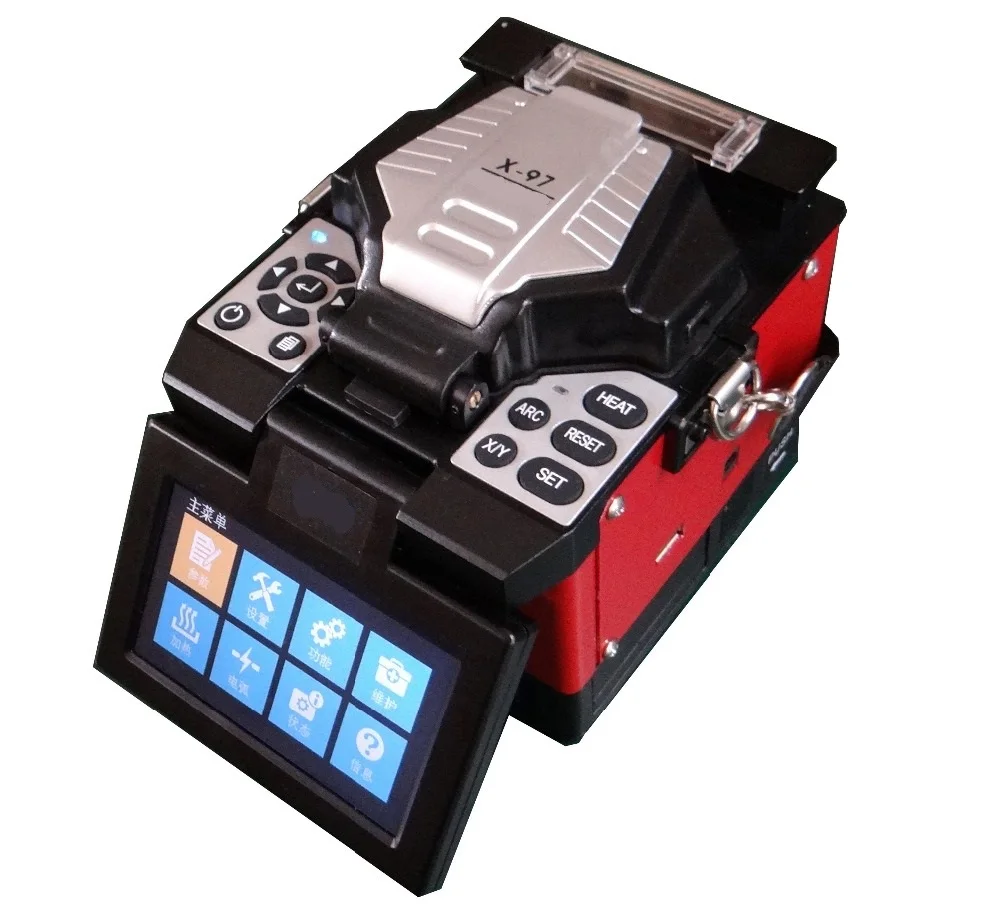 Машина для сращивания оптического волокна Многоязычная FTTH Fusion Splicer Soudeuse Fibre