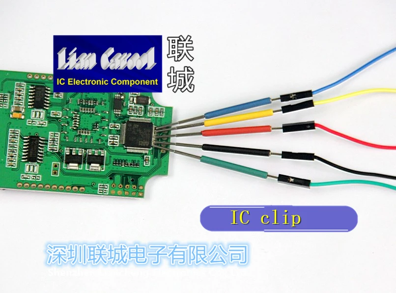 Клипса для чипа DIP mini Chip CLIP 10 шт./компл. SOP/SOIC/TSSOP/TSOP/MSOP/PLCC QFP SMD IC|Соединители| |
