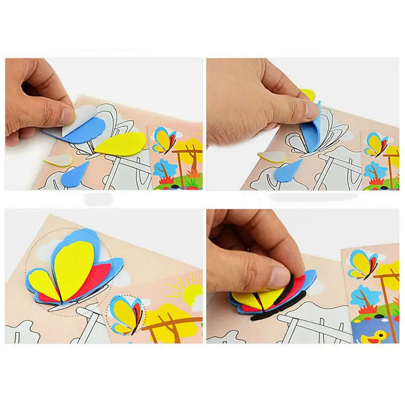 Самоклеящиеся 3D игрушки эва ручной работы из вспененного этилвинилацетата 2016 см