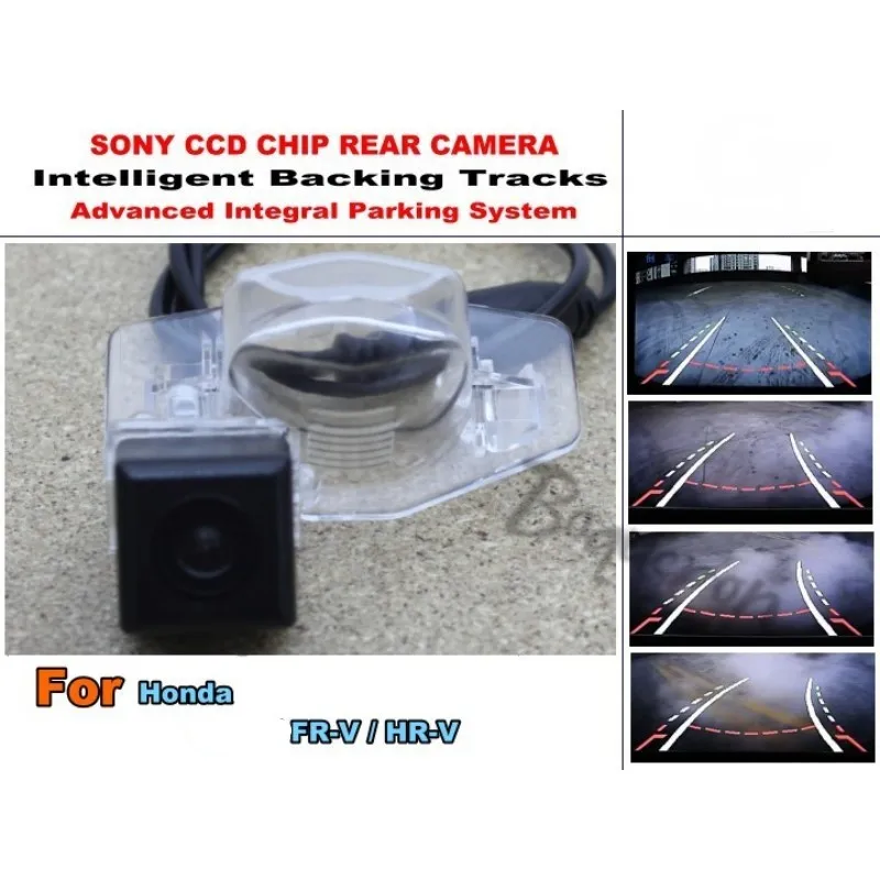 Умная динамическая парковочная камера заднего вида для Honda FR V FRV / MR MRV|rear view camera|hd