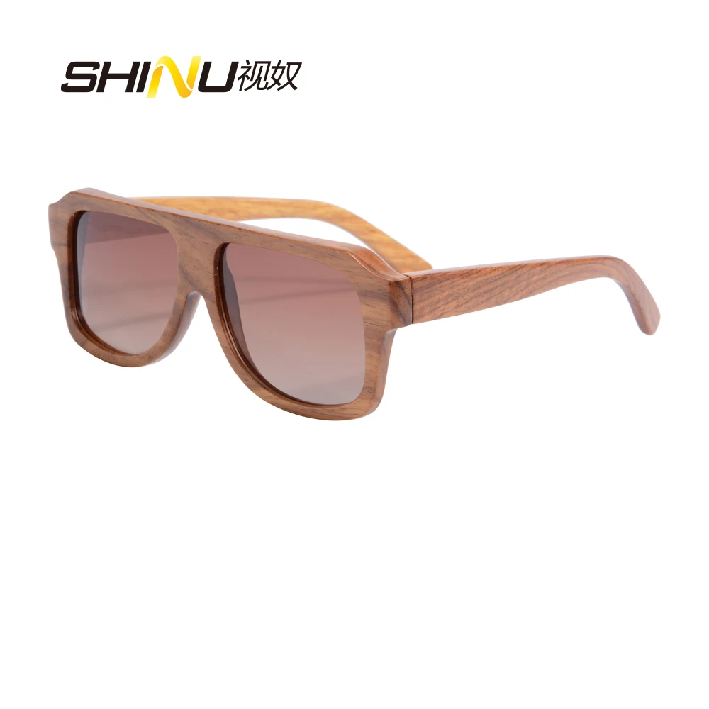 Солнцезащитные очки SHINU деревянные поляризационные для вождения путешествий