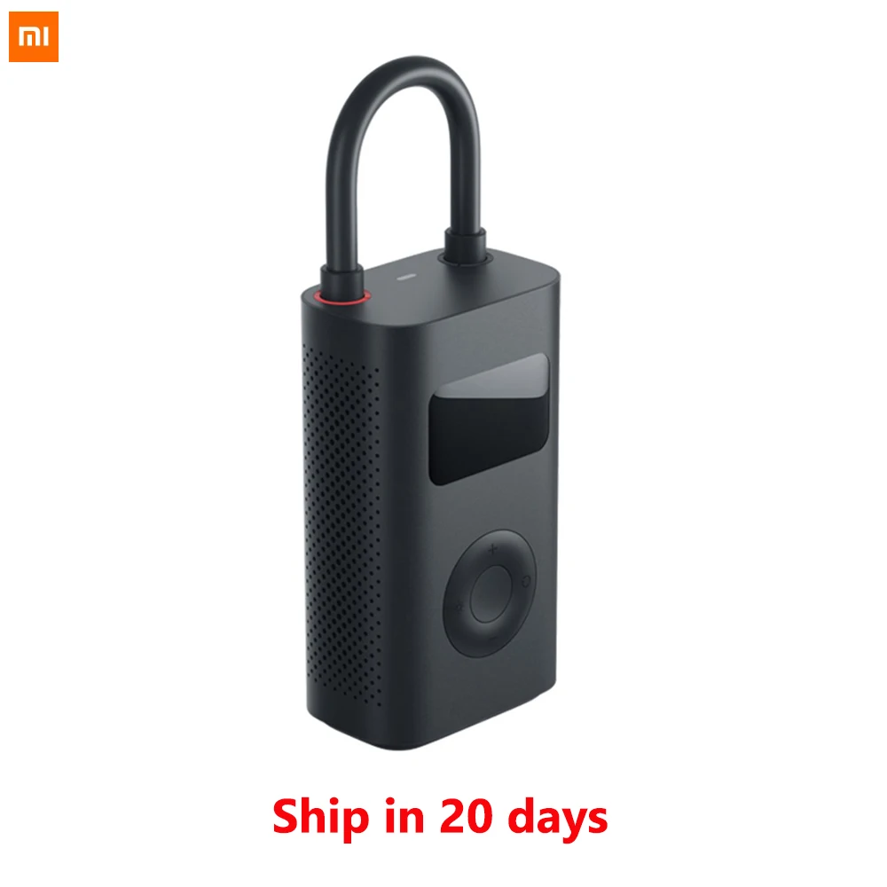 Ship in 20 days Xiaomi Mijia Портативный Умный Цифровой датчик давления в шинах Электрический насос для велосипеда автомобиля футбола - Цвет: Ship in 20 days