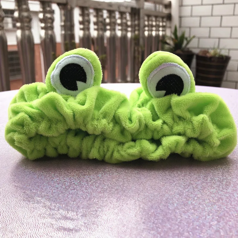 Cute Funny frog hair elastic wide-brimmed animal accessories | Hair Ties