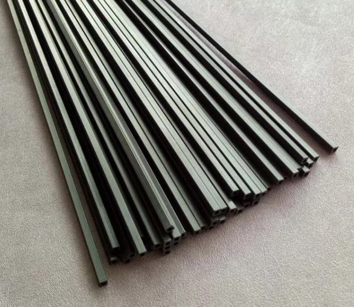 2 мм * 1 (ID)* 1000 квадратная трубка из углеродного волокна|square tube|carbon fiber square tubecarbon tube |